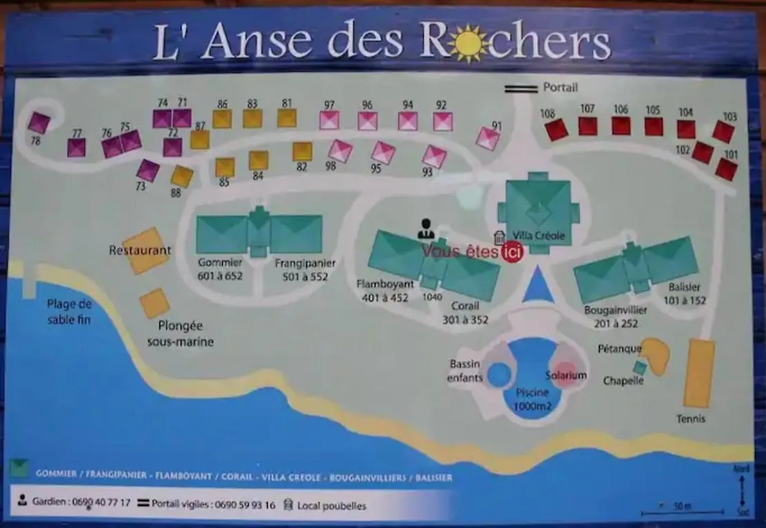 l'Appartamento Le Gommier Zen Saint-Francois
